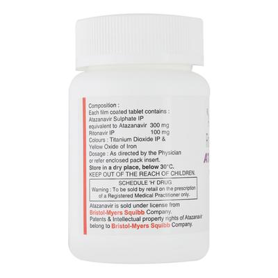Atazor R Tablet 30'S - Viral infections-Ant