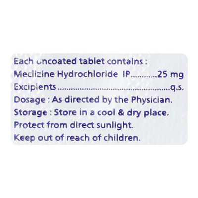 MELATAG 25mg Tablet 10's - Vomitting/Emesis-Ant