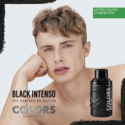 United Colors of Benetton Colors Black For Men Intenso Eau De Parfum 60 ml - Men Perfumes (Edt/Edp)
