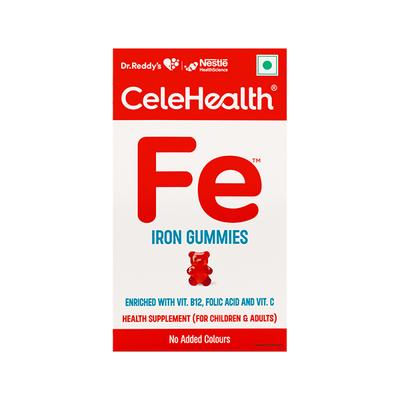 Celehealth Fe Iron Gummies 30's - Multi-Vitamins
