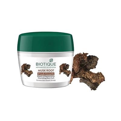 Biotique Bio Musk Root Fresh Growth Nourishing Treatment Pack 230 gm - Face Creams