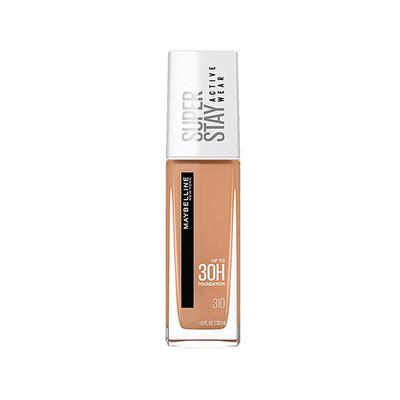 Maybelline New York Super Stay 24H Full coverage Liquid Foundation,Sun Beige 310 30 gm - Foundation