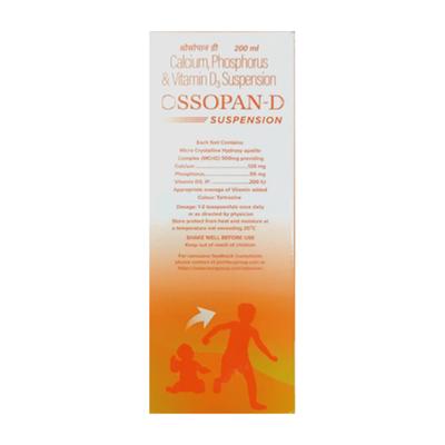 OSSOPAN D MANGO FLAVOUR Suspension 200ml - Supplements-Cal