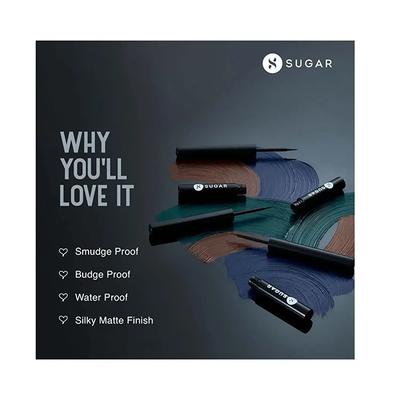 SUGAR Cosmetics Eye Told You So! Smudgeproof Eyeliner - 01 Black Swan (Black) 1.7 ml - Eyeliners