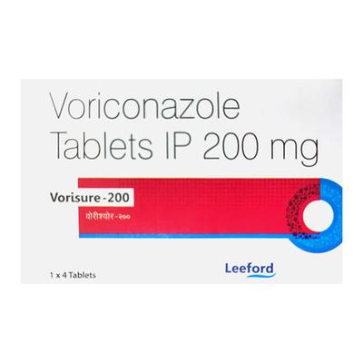 VORISURE 200 Tablet 4's - Fungal Infections-Anf