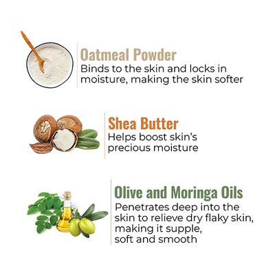 Iba Oatmeal & Shea Moisture Boost Body Lotion 320 ml - Lotions & Creams