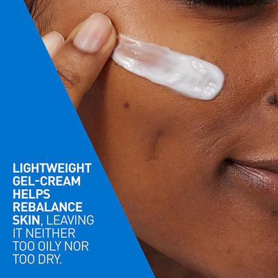 CeraVe Oil Control Gel-Cream Lightweight Moisturizer for Oily & Combination Skin with Shine Control 52 ml - Face Oils