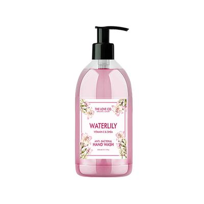 The Love Co. Water Lily Hand Wash For Moisturized Hand - Gentle Cleanser for Soft Hands - Liquid Hand Soap Suitable for Sensitive Skin 300 ml - Hand Wash & Soaps