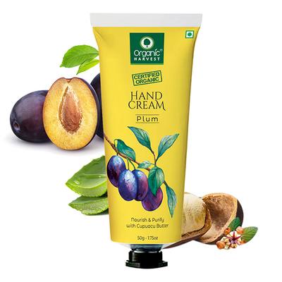 Organic Harvest Hand Cream - Plum 50 gm - Hand Creams
