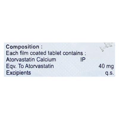Biovas 40mg Tablet 10'S - High Cholesterol-Dys