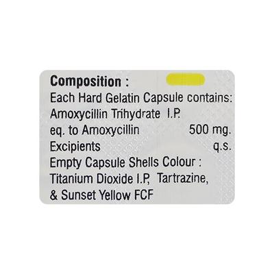 LABMOX 500 Capsule 10's - Bacterial Infections-Pen