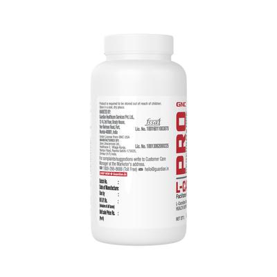 GNC Pro Performance L-Carnitine 500 mg Tablet 60's - Amino Acids