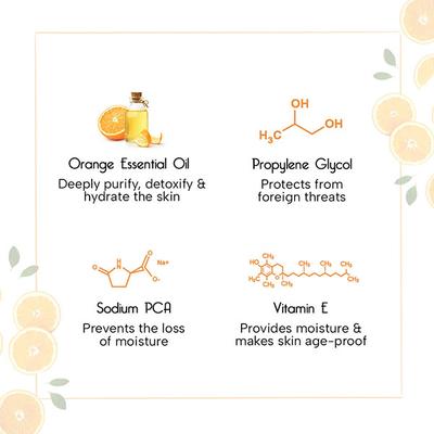 Keya Seth Aromatherapy Orange Facewash, Vitamin C Enriched, SLS Free, Mild Foaming, Brightening Detox 100 ml - Face Wash & Cleansers