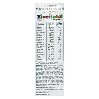 Zincitotal Suspension 200ml - Supplements-Vam