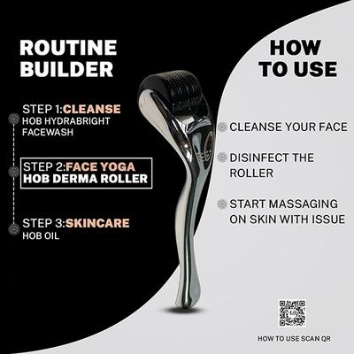 House of Beauty Derma Roller 0.75Mm-Hyperpigmentation, Scars, Eyebrow Growth, Stretchmark 1's - Derma Rollers