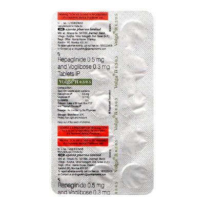 VOLGA R 0.3/0.5 Tablet 15's - Diabetes-Ant