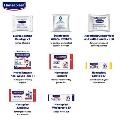 Hansaplast Fast Aid Kit 1's - Bandages And Dressings