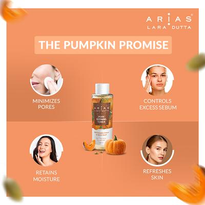Arias By Lara Dutta Pore Refining Toner - Pumpkin Extract And Witch Hazel 100 ml - Toners