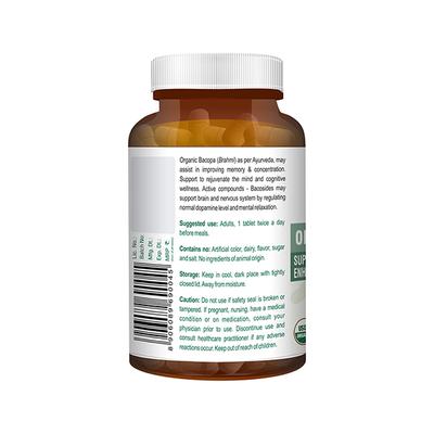 Geo-Fresh Organic Bacopa 750 mg Tablet 90's - Speciality Medicines
