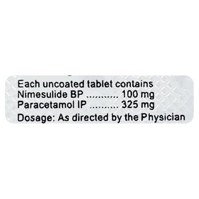 Nicip Plus Tablet 10'S - Pain relief-Nsa