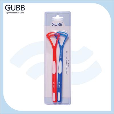 GUBB Plastic Tongue Cleaner 2s 50 gm - Floss & Tongue Cleaners