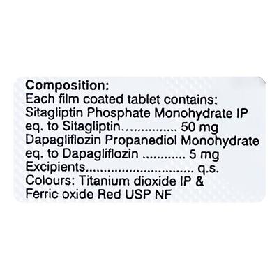 LUPISIT D 50/5 Tablet 10's - Diabetes-Ant