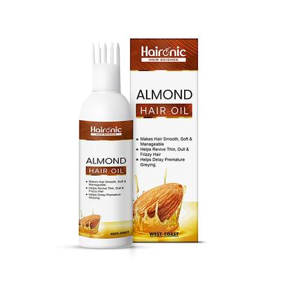 Haironic Almond Hair Oil 100 ml - Hair Oils