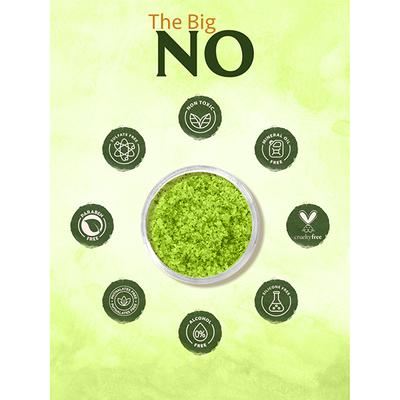 Spantra Green Tea Sugar Scrub 125 gm - Scrubs & Exfoliants