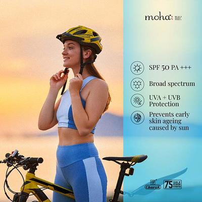 Moha Sunscreen Spray Spf 50 170 gm - Body Sunscreen