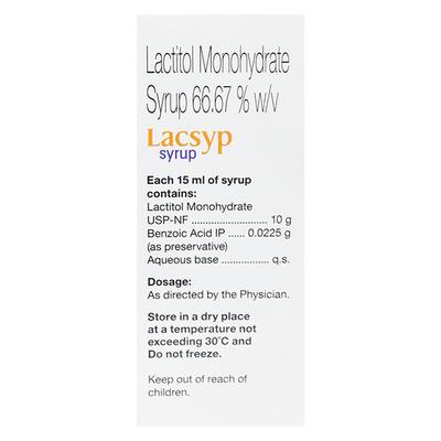 Lacsyp Syrup 100ml - Constipation-Lax