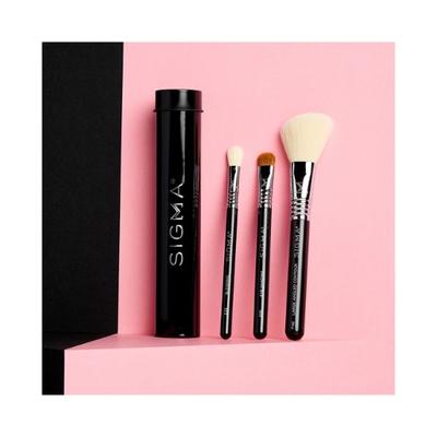 Sigma Beauty Essential Trio Brush Set - Black 1's - Face Brush
