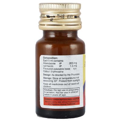 EVERMECTIN A Oral Suspension 10ml - Parasitic Worms-Ant