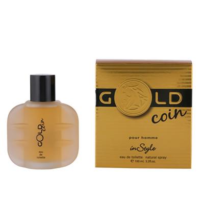 INSTYLE Gold Coin Eau de Toilette (For Men) 100 ml - Men Perfumes (Edt/Edp)