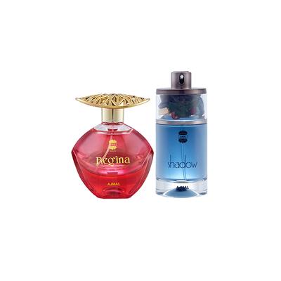 Ajmal Regina EDP Floral Fruity Perfume And Shadow Him EDP Spicy Woody Perfume 175 ml - Perfumes (Edt/Edp)