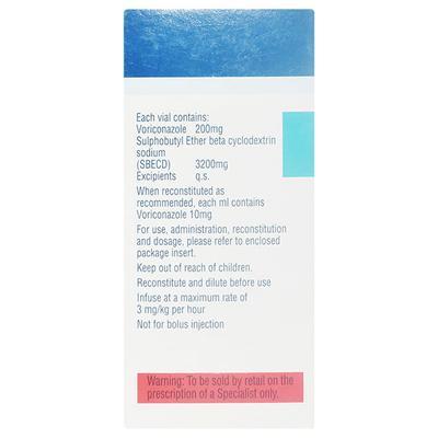 Vfend 200mg Injection 1'S - Fungal Infections-Anf