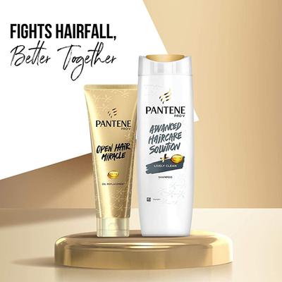 Pantene Pro-V Advanced Hair Care Solution+ Shampoo - Lively Clean 400 ml - Shampoos