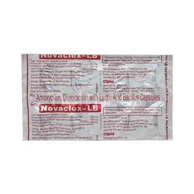 Novaclox LB New Capsule 10'S - Bacterial Infections-Pen