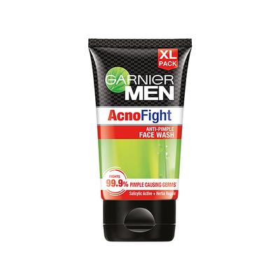 Garnier Men Acno Fight Anti-Pimple Facewash for Acne Prone Skin 150 gm - Face Washes