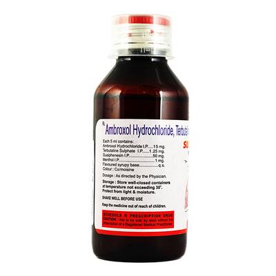 Sudex AR Syrup 100ml - Cough And Cold-Cou