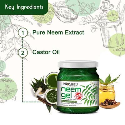 Keya Seth Aromatherapy Neem Gel Skin Rejuvenation System 190 gm - Face Packs