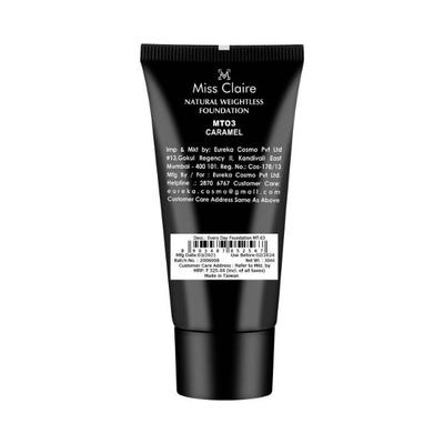 Miss Claire Everyday Foundation Mt-03 Caramel 30 Ml - Foundation