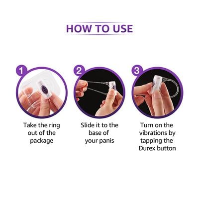 Durex Play Vibrating Ring 1's - Massagers And Vibrators