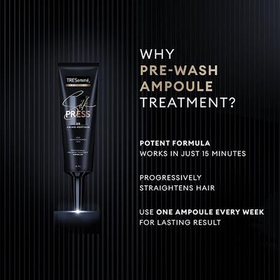 Tresemme Silk Press Pre-Wash Treatment Ampoules 4's - Hair Treatment