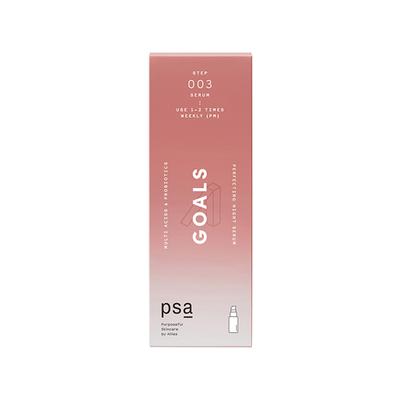 Psa Goals Multi Acids & Probiotics Perfecting Night Serum 30 ml - Toners