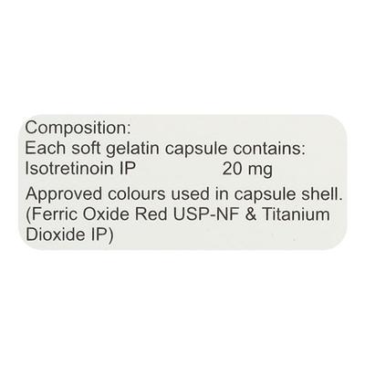 Zitblow 20mg Capsule 10'S - Acne-Acn