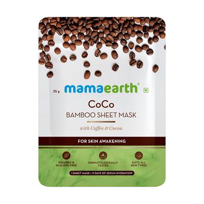 Mamaearth CoCo Bamboo Sheet Mask 25 gm - Sheet Masks