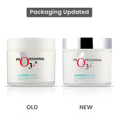 O3+ Cranberry D-Tan 300 gm - Masks & Peels