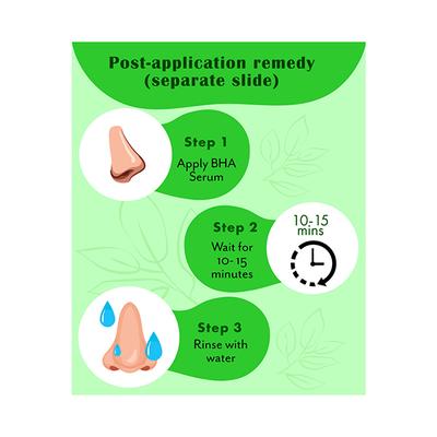 Urban Yog Nose Strips (4 Strips) Black/Whitehead Remover Plus Bha Serum To Treat Pores 30 ml - Masks & Peels