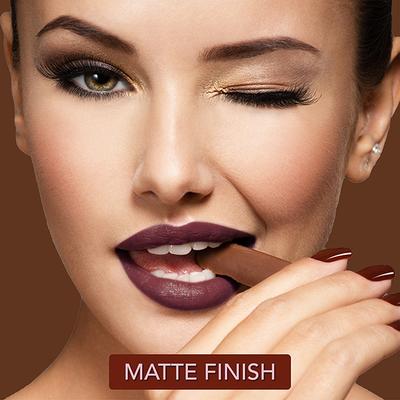 Blue Heaven Cookie & Souffle Chocolate-Flavored Airwhipped Lip Cream, Dusty Rose Mudpie 3.2 ml - Liquid Lipsticks