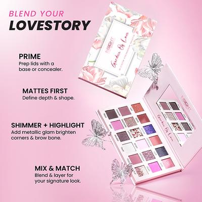 Insight Cosmetics Garden of Love 40 gm - Eye Shadow Palettes